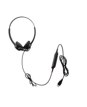 Buy Grandstream HD USB-A Corded VoIP Stereo Headset with Noise Canceling Mic GUV3000