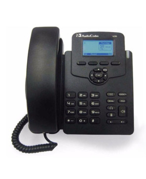 Buy Audiocodes 405HD 10/100 PoE 2-Line VoIP Phone in Black IP405E