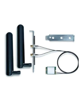 Buy Intel Dual Band Wireless-AX WiFi 6 Desktop Kit BT M.2 E 2230 with 2x Antenna and Bracket AX200.NGWG.DTK