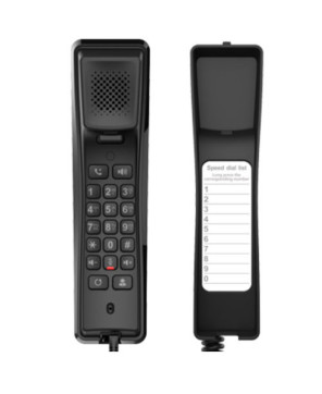 Buy Fanvil H2U B Slimline Hotel Wall Mount IP Phone in Black