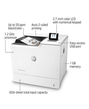 Buy HP J7Z99A Color LaserJet Enterprise M652dn Printer