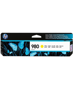 Buy HP 980 Yellow Original Ink Cartridge D8J09A for Officejet Enterprise Color MFP X585dn, MFP X585f, X555dn