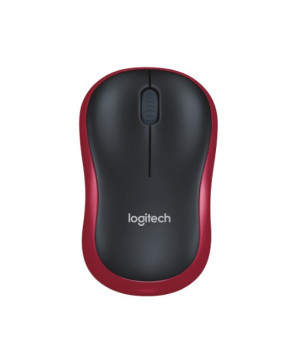 Buy Logitech M185 Compact Wireless Mouse in Red with 2.4 GHz USB Wireless Receiver 910-002503