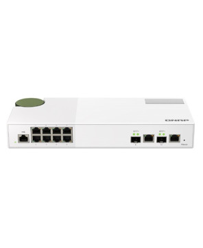 Buy Qnap QSW-M2108-2C 10GbE and 2.5GbE Layer 2 Web Managed Switch for SMB Network Deployment