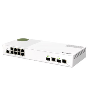 Buy Qnap QSW-M2108-2C 10GbE and 2.5GbE Layer 2 Web Managed Switch for SMB Network Deployment