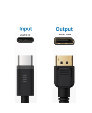 Buy Blupeak 2M USB-C to DisplayPort Cable UCDP02