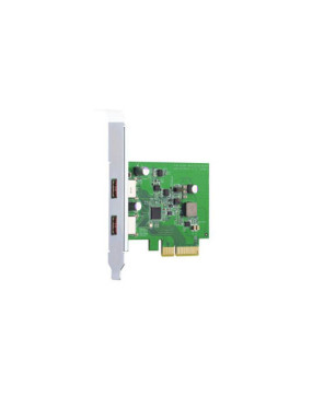 Buy Qnap Dual Port USB 3.2 Gen 2 Expansion Card for QTS 4.3.6 and Above QXP-10G2U3A