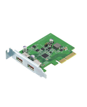 Buy Qnap Dual Port USB 3.2 Gen 2 Expansion Card for QTS 4.3.6 and Above QXP-10G2U3A