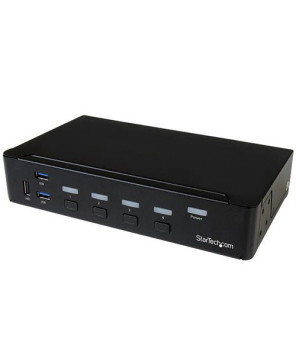 Buy StarTech 4-Port HDMI KVM Switch Built-In USB 3.0 Hub for Peripheral Devices SV431HDU3A2