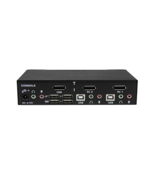 Buy StarTech 2 Port USB DisplayPort KVM Switch with Audio SV231DPUA