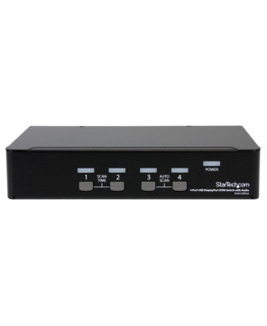 Buy Startech 4 Port DisplayPort KVM Switch w/ Audio SV431DPUA for 2560x1600 DP Monitor 