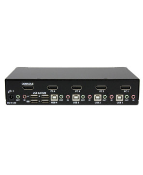 Buy Startech 4 Port DisplayPort KVM Switch w/ Audio SV431DPUA for 2560x1600 DP Monitor 