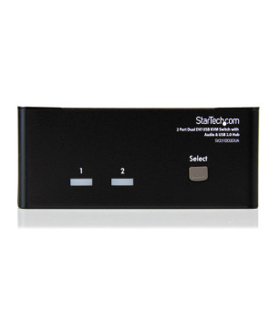 Buy Startech DVI KVM Switch with Audio & USB 2.0 Hub SV231DD2DUA