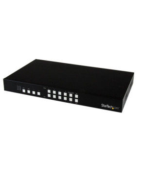 Buy Startech 4x4 HDMI Matrix Switch with Picture-and-Picture Multiviewer or Video Wall - 4x4 Matrix Switch with Video Combining VS424HDPIP