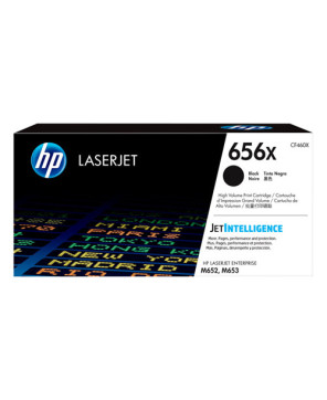 Buy HP 656X High Yield Black Original LaserJet Toner Cartridge CF460X for HP Color LaserJet Enterprise M652dn, M652n, M653dh, M653dn, M653x Printers