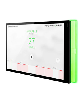 Buy Crestron Black Smooth 10.1" Room Scheduling Touch Screen with one TSW-1070-LB-B-S Light Bar TSS-1070-B-S-LBKIT