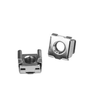 Buy Startech 100 Pack M6 Mounting Screws and Cage Nuts in Silver CABSCREWM62 for Server Rack and Cabinet 