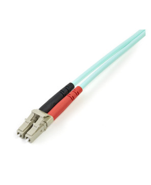 Buy StarTech 3m 10 Gb Aqua Multimode 50/125 Duplex LSZH Fiber Optic Cable A50FBLCLC3