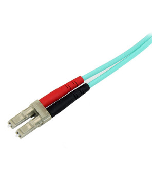 Buy StarTech 5m Multimode Duplex 50/125 - LSZH - LC/SC Fiber Optic Cable A50FBLCSC5 in Aqua