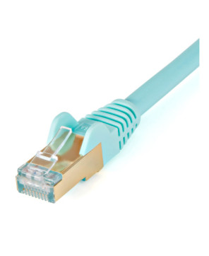 Buy StarTech 7.5m Cat6a Patch Cable Shielded Snagless Connector 6ASPAT750CMAQ in Aqua