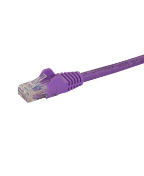 Buy StarTech Cat5e Ethernet Patch Cable with Snagless RJ45 Connectors in Purple 45PAT10MPL for Network Device