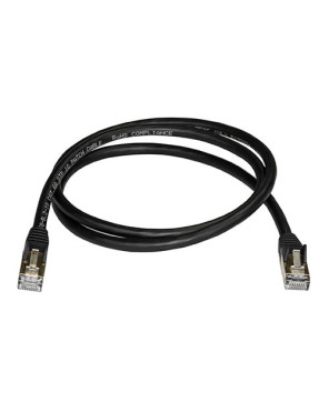 Buy StarTech 1m Shielded (STP) Cat6a Male RJ45/Male RJ45 Patch Cable 6ASPAT1MBK in Black