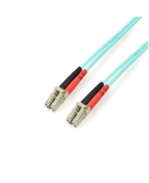 Buy Startech 1m 10 Gb Aqua Multimode Duplex 50/125 Fiber Optic Cable A50FBLCLC1