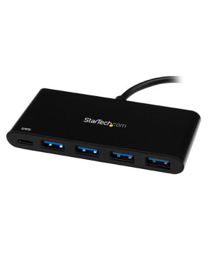 Buy StarTech 4-Port USB-C Hub HB30C4AFPD with Power Delivery - USB-C to 4x USB-A - USB 3.0 Hub