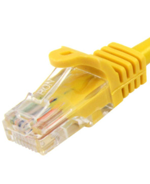 Buy StarTech 7m Cat5e Ethernet Patch Cable with Snagless RJ45 Connectors in Yellow 45PAT7MYL for Network Device