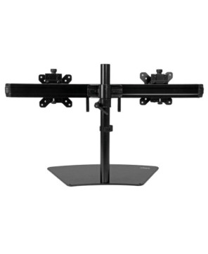 Buy StarTech Low-Profile Base Dual-Monitor Stand in Black ARMBARDUO for up to 24" Monitors