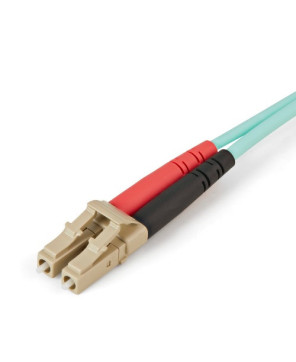 Buy StarTech 450FBLCLC5 5M OM4 Duplex Multimode Fiber Optic Cable in Aqua