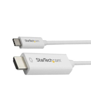 Buy Startech 1m 4K USB-C Thunderbolt3 to HDMI Adapter Cable in White CDP2HD1MWNL for Audio/Video Device