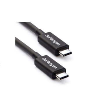 Buy Startech 6.6ft/2m 20Gbps Thunderbolt 3 Cable in Black TBLT3MM2M