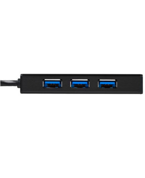 Buy StarTech 3-Port Portable USB 3.0 Hub plus Gigabit Ethernet ST3300GU3B for Laptop