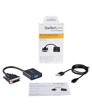 Buy Startech DVI-D to VGA Active Adapter Converter Cable DVI2VGAE for Projector, Monitor