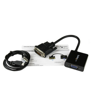 Buy Startech DVI-D to VGA Active Adapter Converter Cable DVI2VGAE for Projector, Monitor