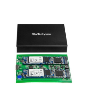 Buy StarTech Dual-Slot Drive Enclosure SM22BU31C3R For M.2 SATA SSDs 