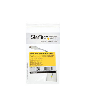 Buy StarTech USB-C to VGA Adapter CDP2VGAW - White