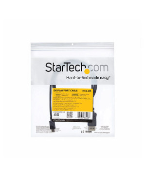 Buy StarTech 3.3 ft. USB-C to DisplayPort Cable CDP2DPMM1MB in Black - 4K 60Hz 