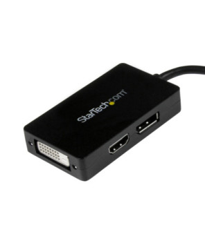 Buy Startech Travel A/V Adapter 3-in-1 Mini DisplayPort to DisplayPort DVI or HDMI converter MDP2DPDVHD