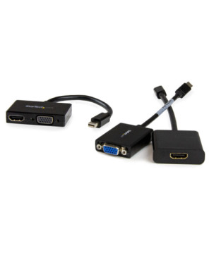 Buy StarTech Travel A/V Adapter 2-in-1 Mini DisplayPort to HDMI or VGA Converter MDP2HDVGA