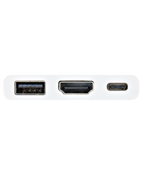 Buy StarTech White USB-C Multiport Adapter CDP2HDUACPW with HDMI