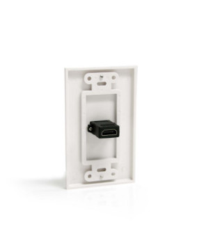 Buy Startech Single Outlet Female HDMI Wall Plate In White HDMIPLATE