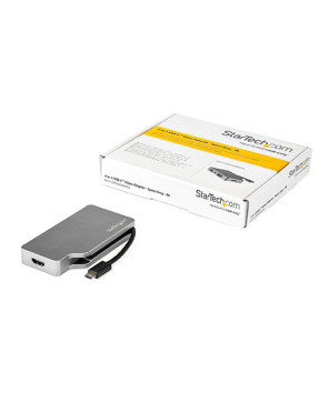 Buy StarTech USB C Multiport Video Adapter CDPVDHDMDPSG - Space Gray Aluminum