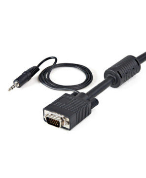 Buy Startech 2m Coax High Resolution Monitor VGA Cable with Audio HD15 M/M MXTHQMM2MA