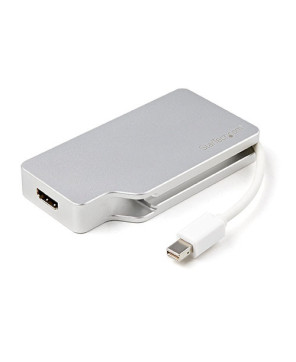 Buy StarTech 3-in-1 Mini DisplayPort to VGA, DVI or HDM Travel A/V Adapter MDPVGDVHD4K