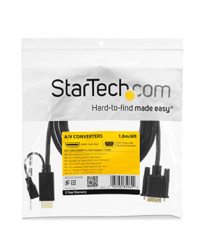 Buy StarTech 10 ft HDMI to VGA Active Converter Cable HD2VGAMM10 - 1920x1200 or 1080p