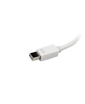 Buy StarTech 3-in-1 Mini DisplayPort to VGA DVI or HDMI Converter MDP2VGDVHDW in White