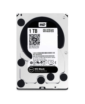 Western Digital 1TB Black 64MB 3.5 SATA 6GBs 7200RPM Performance Desktop Hard Drive WD1003FZEX