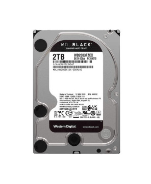 Western Digital 2TB Black 64MB 3.5 SATA Performance Desktop Hard Drive WD2003FZEX  